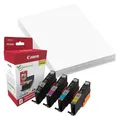 Produktbild: Canon CLI-551 XL C/M/Y/BK schwarz, cyan, magenta, gelb Druckerpatronen +...