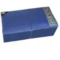Produktbild: PAPSTAR 250 Servietten, 3-lagig 1/4-Falz 33 cm x 33 cm dunkelblau