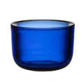 Produktbild: Iittala Valkea Teelichthalter aus Glas in der Farbe Ultramarinlau, Maße: 6cm x 6cm x 8,5cm, 1066663, Blau
