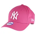 Produktbild: New Era 9Forty JUNIOR NY Yankees Cap York Basecap Kindercap Kappe Baseballcap MLB (Youth (52-56 cm) - pink)