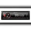 Produktbild: Pioneer MVH-130DABAN Auto Media-Receiver Schwarz, Rot 200 W