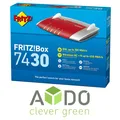 Produktbild: AVM FRITZBox 7430 INTERNATIONAL VDSL DSL VOIP Modem Gigabit Router NEU