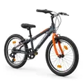 Produktbild: Berlin Bike Grizz 20 Zoll Mountainbike Aluminium – Kinderfahrrad für Jungen und Mädchen (6–9 Jahre), Orange