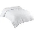 Produktbild: livessa Bettbezug Bettbezug Baumwolle Jersey Bettwäsche Allergiker Reißverschluss, (1 St), 100% Baumwolle Single-Jersey 140 g/m2 weich & atmungsaktiv weiß 220 cm x 240 cm