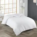 Produktbild: Bettwäsche Bettbezug 220x240 cm Einfarbig 100% Baumwolle Weiss