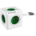 Produktbild: Allocacoc PowerCube Extended Groen 1,5m Kabel (5 x, CEE 7/3, 1.50 m) (8718444086956)