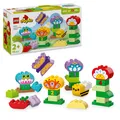 Produktbild: LEGO 10444 DUPLO Kreativer Blumengarten, 3 Figuren, Zahlen, Blumen und Tiere