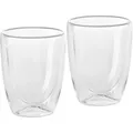 Produktbild: Leonardo Kaffeebecher DUO II, Klar, Glas, 300 ml, 18x12x9.3 cm, hitzebeständig, doppelwandig, Kaffee & Tee, Tassen, Kaffeebecher