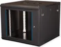 Produktbild: VALUE 19-Zoll Wandgehäuse 600x600mm schwarz Bausatz - Wandgehäuse (26.99.0829)