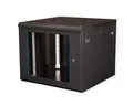 Produktbild: VALUE Wandgehäuse 19-Zoll Wandgehäuse 9HE, 600x600mm schwarz, Bausatz