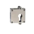Produktbild: JuNie MB-Riegelkastenschloss 7407,D 40mm für Profilzylinder Metall vernickelt