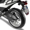 Produktbild: GIVI Hinterradabdeckung aus ABS, schwarz für Honda X-ADV 750 (17-21), FORZA 750 (21), schwarz