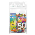 Produktbild: 50er Beutel GIZEH Rainbow Active Filter Aktivkohle Slim 6mm Zigarettenfilter