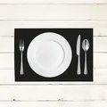 Produktbild: 100er Tischset Schwarz aus Linclass® Airlaid 40 x 30 cm - Platzdeckchen