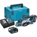 Produktbild: Makita - Hobel 18V lxt Breite 82 mm (2x5,0 Ah) in makpac DKP180RTJ