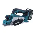 Produktbild: Makita DKP180RTJ Akku-Hobel 82 mm 18 V / 5,0 Ah + 2 Akkus