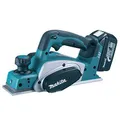 Produktbild: Makita DKP180RTJ Akku-Einhandhobel 18V mit MAKPAC  3 + 2x Li-Ionen Akku (5,0Ah)