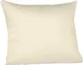Produktbild: Fleuresse Mako-Satin-Kissenbezug uni colours creme 2610 80 x 80 cm