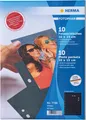 Produktbild: HERMA Fotosichthüllen 100 x 150 mm quer schwarz 10 Hüllen