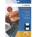 Produktbild: HERMA Fotosichthüllen 10 x 15 cm, quer, schwarz, Packung à 10 Hüllen