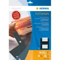 Produktbild: HERMA 7786 Fotophan Fotosichthüllen 10x15 cm quer schwarz 10 Hüllen