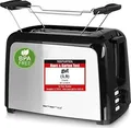 Produktbild: Emerio Toaster 2 Scheiben, Edelstahl, Thermostat, Aufsatz
