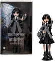Produktbild: Wednesday Puppe und Accessoires, Wednesday Addams Sammelfigur in Nevermore Ac...
