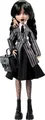 Produktbild: Monster High Wednesday Sammelpuppe, Wednesday Addams in Nevermore Academy Uni...
