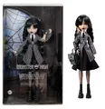 Produktbild: Monster High Wednesday Addams Puppe  in Schuluniform+ eiskaltes Händchen NEU/OVP