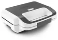 Produktbild: Tefal SW7011 Snack XL Waffel- und Sandwichmaker 850 W  Weiß, Edelstahl