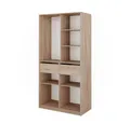 Produktbild: Vicco Kleiderschrank Elmo, Sonoma, 100 x 200 cm mit 2 Schubladen