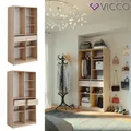 Produktbild: Kleiderschrank Elmo Sonoma 100 x 200 cm mit 2 Schubladen Vicco