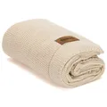 Produktbild: Babydecke Strick 80x100 cm natur