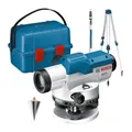 Produktbild: Bosch Optisches Nivelliergerät GOL 26 D, mit Baustativ BT160, Messstab GR 500 Art des Zubehörs: GOL 26 D, mit Baustativ BT160, Messstab GR 500