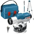 Produktbild: Optisches Nivelliergerät GOL 26 D Professional, mit Baustativ blau, Koffer, Maßeinheit 360 Grad