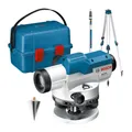 Produktbild: Bosch  Optisches Nivelliergerät GOL 26 D, mit Baustativ Messstab, 0601068002