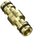Produktbild: Geka 817KSB Verbindungsstecker Trinkwasser DVGW VP550 aus Messing, Gold, 18 x 8 x 13 cm