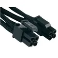 Produktbild: SILVERSTONE 4+4-ATX/EPS-Kabel für modulare Netzteile - 550mm