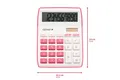Produktbild: GENIE Tischrechner 840p weiß/pink 12264