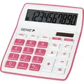 Produktbild: Genie Taschenrechner 840P, pink, 10-stelliges LC-Display, Solar- und Batteriebetrieb