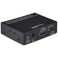 Produktbild: Amazon Basics 4K@30Hz HDMI-zu-HDMI- und Audio-Extractor-Konverter (RCA-Stereo oder Spdif), schwarz