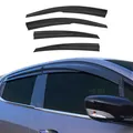 Produktbild: 4x Windabweiser Regenabweiser für Hyundai Accent Blue 2010-2017 Acryl Dunkel