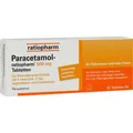 Produktbild: PARACETAMOL-ratiopharm 500 mg Tabletten 20 St. PZN 01126111