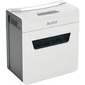 Produktbild: LEITZ IQ 3M Protect Premium Aktenvernichter mit Partikelschnitt P-5, 2 x 15 mm, bis 3 Blatt, weiß