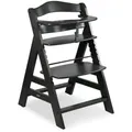Produktbild: Hauck Alpha+ Select Charcoal Holzhochstuhl ab Geburt, Holz (FSC), 5-Punkt Gurt