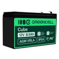 Produktbild: Green Cell AGM Battery 12V 8.5Ah - Batterie - Mignon (AA) (AGM47)