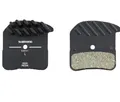 Produktbild: Shimano H03A disc pads and spring, alloy back with cooling fins, resin
