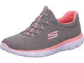 Produktbild: Skechers Damen Summits 12980 Turnschuhe, Gray Mesh/ Pink Trim, 39 EU