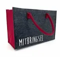 Produktbild: heimtexland Einkaufsshopper Universal Filztasche Einkaufstasche Filz Shopper, 24 l, Henkel Tragetasche - strapazierfähig langlebig nachhaltig