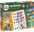 Produktbild: Jumbo Spiele Lernspielzeug Jumbo 18078 - Ich lerne rechnen, 15 Lerntafeln im Koffer